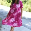 Ninetta Print Dress Fuchsia 2 Ninetta Print Dress Fuchsia -Kitandkaboodal Store IMG 0984 0ec53990 11b7 44d0 aab3 b5474188f64c
