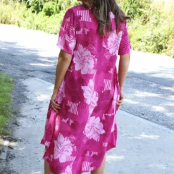 Ninetta Print Dress Fuchsia -Kitandkaboodal Store IMG 0994 b86d9a1b 8c5a 4600 a7bc c225b929b63f