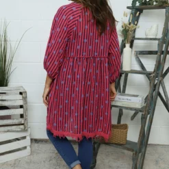 Kadenzia Print Cotton Tunic Hot Pink 9 Kadenzia Print Cotton Tunic Hot Pink -Kitandkaboodal Store IMG 1000 52f5a643 98f9 4c8b 84c8 83e8aedef8e9