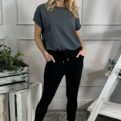 Yarwell Joggers Black