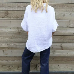 Rebecca Linen Top White 9 Rebecca Linen Top White -Kitandkaboodal Store IMG 1075 4638f7e2 c51f 4946 b2bd 96e5a89962df