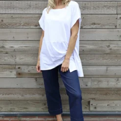 Marilyn Cotton Top White