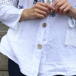 Orlanda Linen Jacket White -Kitandkaboodal Store IMG 1091 aec41bd9 a41e 49ac 9edc 83c25f0c1902