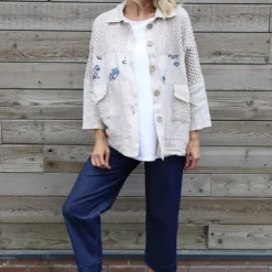 Orlanda Linen Jacket Stone 10 Orlanda Linen Jacket Stone -Kitandkaboodal Store IMG 1111 6fa8cb1a 1927 4d7b 813a 028643e78773