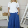 Trish Wide Leg Linen Trousers Cobalt -Kitandkaboodal Store IMG 1160 ff09ec77 bf27 4ce7 b232 6af610d579ab