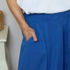Trish Wide Leg Linen Trousers Cobalt 8 Trish Wide Leg Linen Trousers Cobalt -Kitandkaboodal Store IMG 1162 dbd16391 03a0 4fef 8ed0 2b28afe15c90
