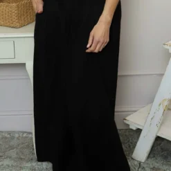 Trish Wide Leg Linen Trousers Black -Kitandkaboodal Store IMG 1175 6cd09194 522c 4d37 9fb8 49b2f8e97ad5