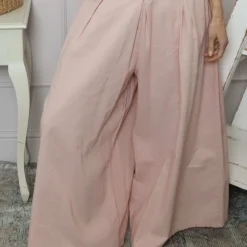 Trish Wide Leg Linen Trousers Pink 8 Trish Wide Leg Linen Trousers Pink -Kitandkaboodal Store IMG 1234 06e92bd3 faca 40e2 9b41 77f41c37bfc7