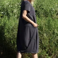 Ramsgate Cotton Dress Charcoal 9 Ramsgate Cotton Dress Charcoal -Kitandkaboodal Store IMG 1248 46ba2db6 6763 4d4a 990c f23dd2d22e99