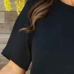 Loreleigh Dipped Side Top Black 8 Loreleigh Dipped Side Top Black -Kitandkaboodal Store IMG 1278 21b06661 a98d 4a9d a547 02a6abca3bce