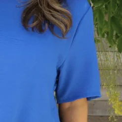 Loreleigh Dipped Side Top Cobalt 8 Loreleigh Dipped Side Top Cobalt -Kitandkaboodal Store IMG 1306 205a2ff9 0e36 43a8 b19f 076316d64252