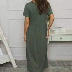 Kylie Dress Khaki -Kitandkaboodal Store IMG 1321 166a5379 886b 4b5b b6d5 87aad3f366da