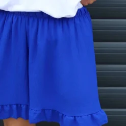Stellina Frill Shorts Cobalt 8 Stellina Frill Shorts Cobalt -Kitandkaboodal Store IMG 1344 07dcc275 012c 4cc9 8599 eec879e35e33