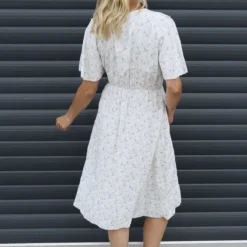 Etienne Floral Wrap Dress Grey 9 Etienne Floral Wrap Dress Grey -Kitandkaboodal Store IMG 1440 9ccf0661 f54e 4779 b64d 45a15b1a36b1