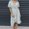 Etienne Floral Wrap Dress Sage Green -Kitandkaboodal Store IMG 1444 fd48cb78 36c7 4e4a a3a6 5cdddba53405