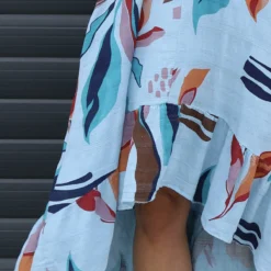 Capaci Print Cotton Dress Light Blue 8 Capaci Print Cotton Dress Light Blue -Kitandkaboodal Store IMG 1477 6bfad287 91bf 4054 9b7e 12d08d2b0d32