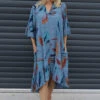 Capaci Print Cotton Dress Blue -Kitandkaboodal Store IMG 1485 6ded4765 a209 41c4 b42b e2425ef65bf6