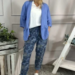 Becklyn Linen Jacket Powder Blue -Kitandkaboodal Store IMG 1496 ce48d8eb e6c0 404b 86ee 4b6bb493c4b3 scaled