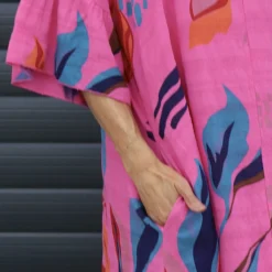 Capaci Print Cotton Dress Fuchsia 8 Capaci Print Cotton Dress Fuchsia -Kitandkaboodal Store IMG 1499 78bc9f56 7a8d 407d 83bd ca823439496c