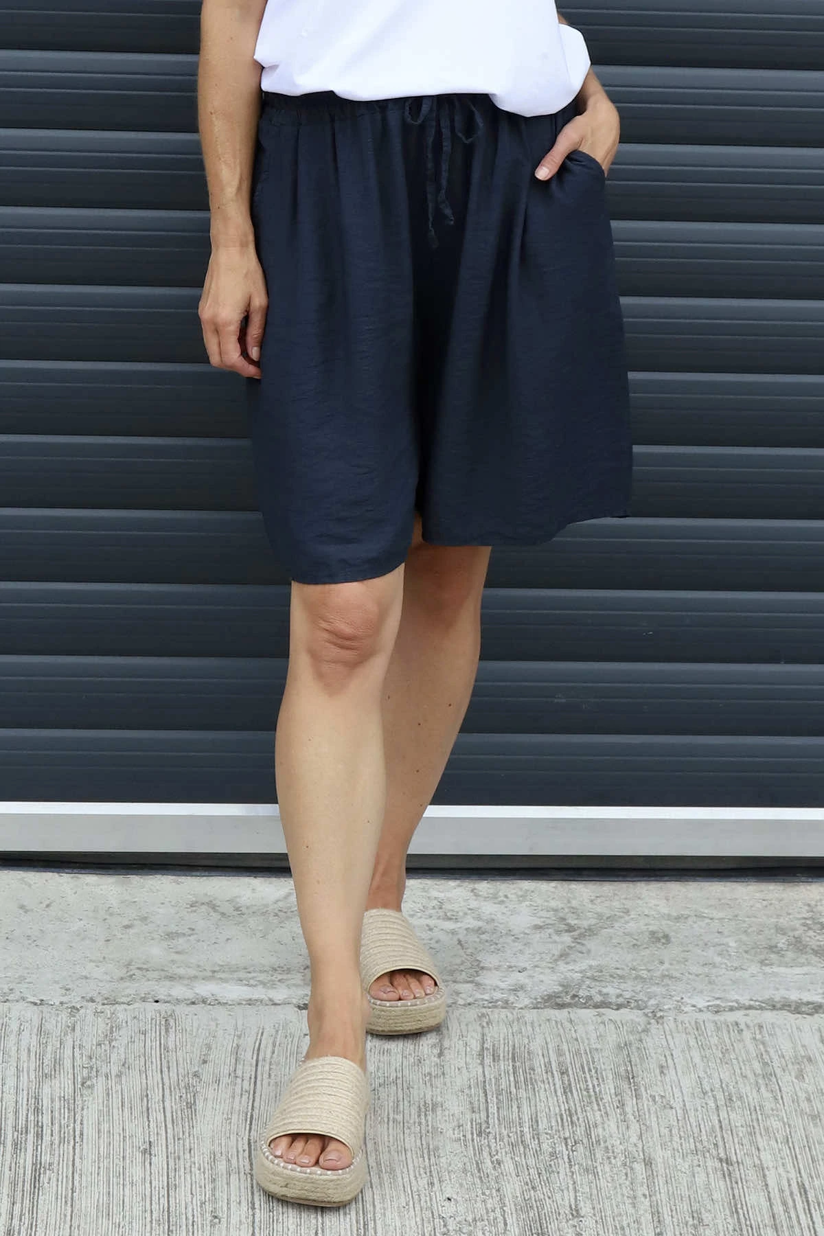 Oriana Shorts Charcoal 4 Oriana Shorts Charcoal - Image 2