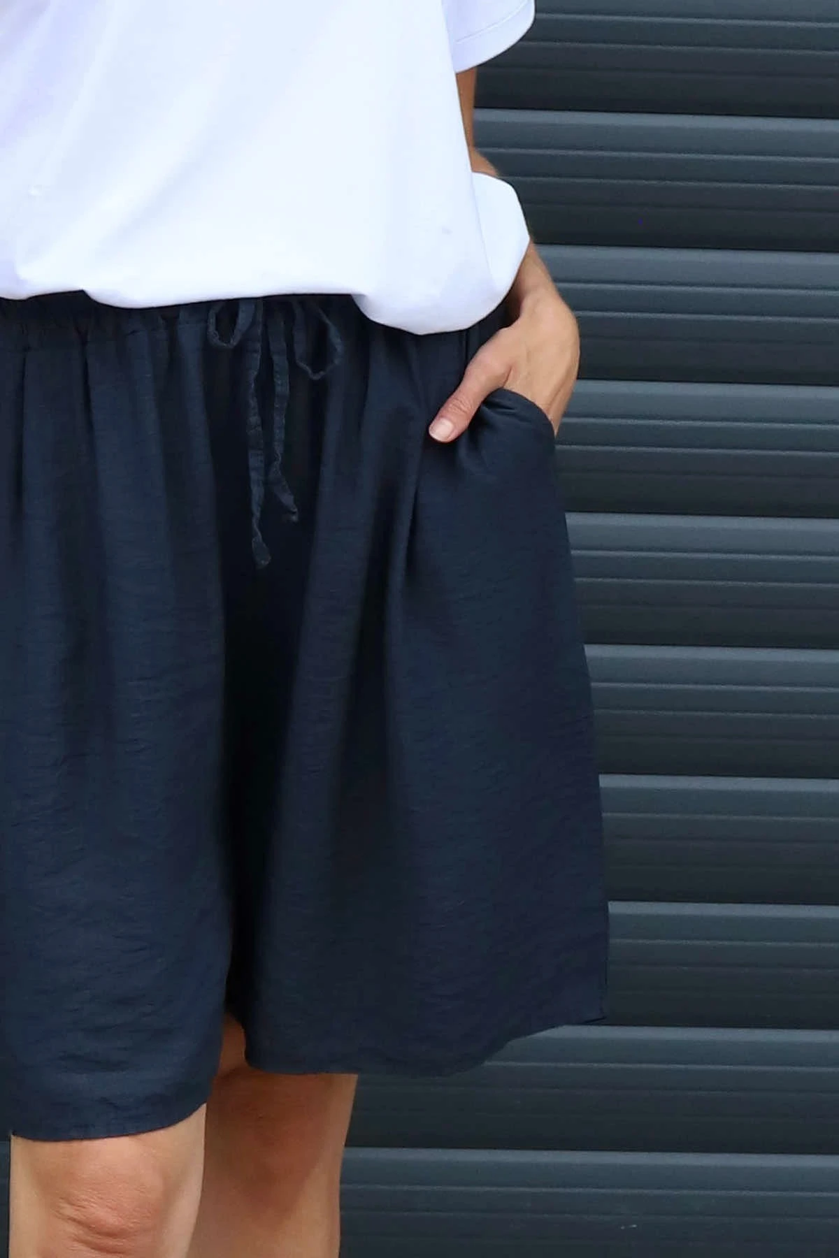 Oriana Shorts Charcoal 5 Oriana Shorts Charcoal - Image 3