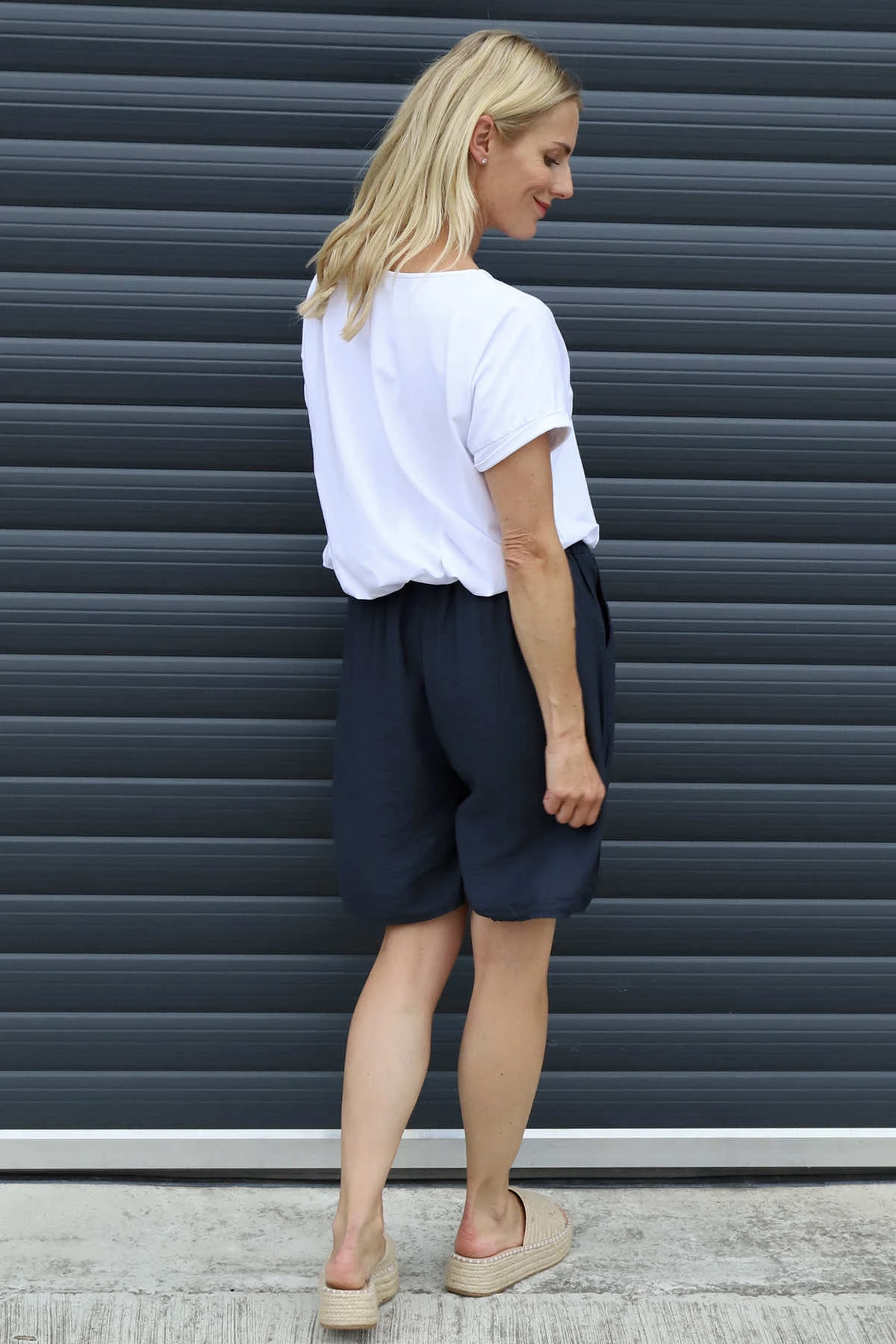 Oriana Shorts Charcoal 6 Oriana Shorts Charcoal - Image 4