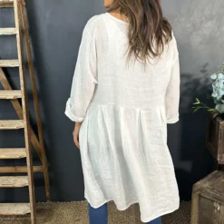 Zouch Linen Dress White 9 Zouch Linen Dress White -Kitandkaboodal Store IMG 1531 16ae67b9 b873 4ca5 8562 75c7fa38c16a