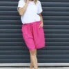 Oriana Shorts Fuchsia 2 Oriana Shorts Fuchsia -Kitandkaboodal Store IMG 1532 99b588c1 d917 4d56 800a 0b6dd12f7c92