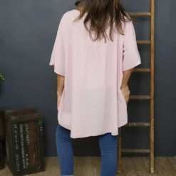 Ophira Smock Cotton Top Pink 9 Ophira Smock Cotton Top Pink -Kitandkaboodal Store IMG 1534 e54ea523 517e 4ac5 9865 707fe4040b9d
