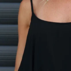 Khrysta Strap Cotton Dress Black -Kitandkaboodal Store IMG 1572 e4078faf 749f 46ad 88a5 93f6ebb9d2ab