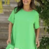 Loreleigh Dipped Side Top Green 1 Loreleigh Dipped Side Top Green -Kitandkaboodal Store IMG 1582 6db39e85 9246 4eba 8c30 7421941e8ccc