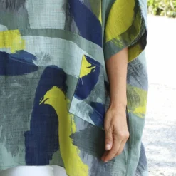 Angela Print Pocket Cotton Top Khaki -Kitandkaboodal Store IMG 1613 582f9a58 a993 415f 8f32 3e79b8757c25