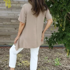 Loreleigh Dipped Side Top Camel -Kitandkaboodal Store IMG 1648 59f97a74 c2a1 44cd b793 857c06bff8f1