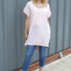 Letitia V-Neck Cotton Tunic Pink 2 Letitia V-Neck Cotton Tunic Pink -Kitandkaboodal Store IMG 1673 11fac51a 5dcc 4244 8b72 4882358ba7e3