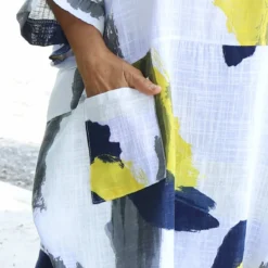 Angela Print Pocket Cotton Top White 8 Angela Print Pocket Cotton Top White -Kitandkaboodal Store IMG 1673 9c919432 69a4 4b84 96ca a0f43651697c