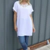 Letitia V-Neck Cotton Tunic White 1 Letitia V-Neck Cotton Tunic White -Kitandkaboodal Store IMG 1696 a048097f 2224 42df 90c3 79947b04da4f