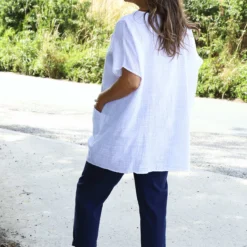 Gabriana Embroidered Cotton Top White 9 Gabriana Embroidered Cotton Top White -Kitandkaboodal Store IMG 1726 9b0dfb67 775a 44e1 a9d0 b36272d4e0d1