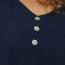 Lotus Button Top Navy 8 Lotus Button Top Navy -Kitandkaboodal Store IMG 1766 a0d5b44e 1a02 4bbc b913 2a2c6a3a3be5