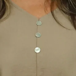 Lotus Button Top Mocha -Kitandkaboodal Store IMG 1772 2c0d07f6 6a6d 4771 bd54 02abaae1eb5d