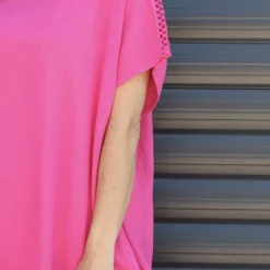 Armina Cotton Tunic Fuchsia 8 Armina Cotton Tunic Fuchsia -Kitandkaboodal Store IMG 1781 63f38bad d57a 4f38 b85f 017d6ca81283