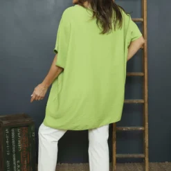 Lotus Button Top Green -Kitandkaboodal Store IMG 1784 ccf12bcc 2b0d 454a 95b1 86f0f619416d