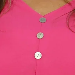 Lotus Button Top Fuchsia -Kitandkaboodal Store IMG 1787 a721166b 8c6d 4c9c 8937 5705c2f62616