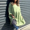 Zouch Linen Dress Green 1 Zouch Linen Dress Green -Kitandkaboodal Store IMG 1790 f9c5e127 5d88 436f 8163 7451badd3bb5
