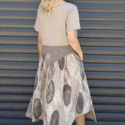 Hepworth Pebble Cotton Dress Mocha -Kitandkaboodal Store IMG 1833 79a42671 2e51 4336 94f0 42e1c31a087c