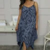 Bliss Print Dress Navy -Kitandkaboodal Store IMG 1855 9cb135e9 f98b 489d bdc7 0976c93ffb85
