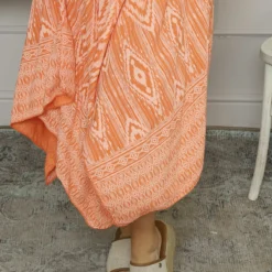 Bliss Print Dress Orange -Kitandkaboodal Store IMG 1887 b09e43e8 b3dc 4304 b995 fc14d04641ec