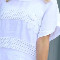 Jana Crochet Detail Cotton Top White 8 Jana Crochet Detail Cotton Top White -Kitandkaboodal Store IMG 1888 536c26cc 931d 4326 986f 5058a89006f8