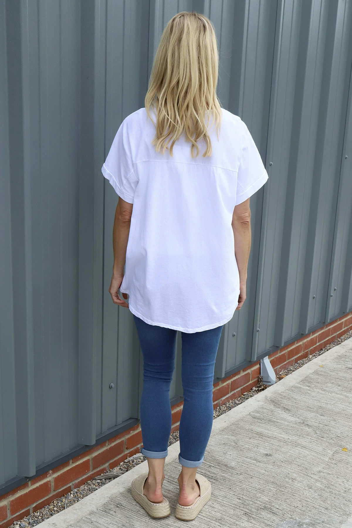 Jana Crochet Detail Cotton Top White 6 Jana Crochet Detail Cotton Top White - Image 4