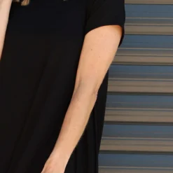 Sariah Short Sleeve Dress Black -Kitandkaboodal Store IMG 1902 1289ee71 6d08 495f b041 1f5fc3dafaa8