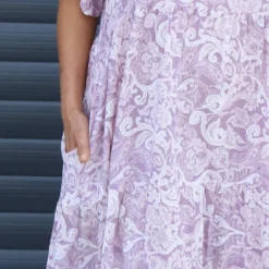Norma Print Dress Mauve 8 Norma Print Dress Mauve -Kitandkaboodal Store IMG 1910 ee0ed39e c8d0 4890 ad32 550cb1dcf1f2